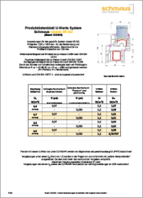 Datenblatt Classic 85 AD
